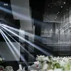 Cortina de Cuentas de Cristal Ola de Boda Cadena de Cuentas Cadena de Cuentas Cadena de Cristal para Boda Línea de Techo Decoración de Cortina Cortina de Ola de Agua Cuelga Bien Envío