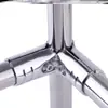 25 Tubos de Aço, 0 Tubos de Ferro, Tubos Galvanizados, 4 Conectores de Tubo de Seis Seções, Tubos de Prateleira, Fivelas de Fixação para Tubo Redondo, Fixadores, Peças de Fixação