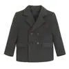 Trajes Formales para Niños Estilo Caballero Británico Atuendo de Florista para Performance Traje Elegante para Niños Chaqueta de Traje para Performance de Piano Anfitrión