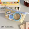 Caixa de Papelaria Color Block para Liquidação para Meninas do Ensino Fundamental, Estojo Estético de Alto Valor, Caixa de Papelaria Multifuncional, Estojo de Lápis