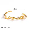 Pulsera de Acero Inoxidable Estilo Chino Ins con Diseño Único de Flor, Sensación de Lujo Ligero y Alta Gama, Pulsera de Acero de Titanio, Brazalete Abierto para Mujer