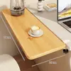 Placa de extensión de escritorio, escritorio de computadora de oficina, soporte de madera, tablero de expansión lateral, escritorio de estudio, soporte de apoyo para brazo, alfombrilla de ratón para escritorio