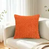 Fronha de Natal em cor sólida com textura de bolhas, adequada para almofadas de cabeceira de quarto e almofadas de sofá de sala de estar