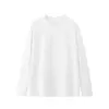 Top Ligero de Waffle de Manga Larga de Color Sólido, Antibacteriano 7A, Secado Rápido, Absorbe la Humedad, Holgado, Cuello Redondo, Moda Versátil para Verano