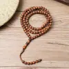 Cuentas de Rosario con Imitación de Madera, 99 Piezas, 8*8mm, Cuentas Ensartadas a Mano de Oriente Medio, Arabia Saudita, Joyería Árabe al por Mayor