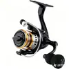 Carrete de Pesca Hongmeiren Todo Metal He Spinning 1000-7000 Lanzamiento a Larga Distancia Carrete de Pesca Manual Carrete de Pesca para Señuelos