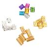 50 pelucas trenza sucia 10mm15mm anillo especial para el cabello anillo conector hueco anillo para extensión de cabello trenzado accesorios