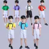 Macacões para Coro Infantil, Fantasias de Apresentação para Jardim de Infância, Fantasias de Recitação para Alunos do Ensino Fundamental, Fantasias de Dança para Coro, Novo Estilo