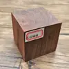 Madera Cuadrada de 4 cm Tallada a Mano en Madera Estilo Industrial Robot Punk Material para Bricolaje Talla de Madera de Dongyang