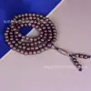 Fábrica directa de pulseras de cuentas de madera Liudao, vid barba de dragón, madera de dragón 2.0, cuentas de rosario para hombres y mujeres
