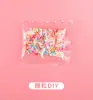 Pegamento en crema materiales DIY accesorios pequeños al por mayor funda de teléfono gránulos de azúcar perlas corazones arcilla polimérica Guka clip para el pelo accesorios
