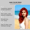 Spray Temporal para el Cabello Hoegoa Suave Nutritivo Fácil de Colorear Cuidado del Cabello Color de Cabello de Moda Conveniente Tratamiento Diario para el Cabello
