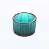 5535 Portavelas de Taza de Té de Grano Fino Frasco Taza de Vela Popular de Amazon Taza de Vidrio para Aromaterapia Lista para la Venta