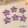 Accesorios Dopamina Verano Caliente Color Dulce Estrellas de Cinco Puntas Pasador Pequeño Flequillo de Niños Lado Mechones Sueltos Pasador