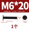 Tornillos de Acero Inoxidable 304 Cruz Plana Cabeza Plana Cabeza Plana Grande Delgada cm Tornillos de Computadora Mm3M4M5M6