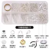 Pulsera de Perlas Cen Herramientas Especiales para Enhebrar Juego Completo de Cierre de Resorte Cable de Acero Hebilla de Conexión de Oro de 18K Accesorios de Enhebrado DIY