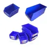 Caja de Piezas para Banco de Trabajo de Alta Resistencia Caja de Tornillos Ganchos para Tablero Perforado de Agujero Cuadrado Accesorios Caja de Material Caja de Componentes para Colgar en la Parte Trasera Placa de Montaje