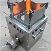 Estufa de leña para cocinar al aire libre, nuevo modelo portátil para el hogar y los viajes, estufa gasificadora de leña para exteriores de acero inoxidable