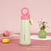 Nueva Taza Termo de Acero Inoxidable 316 con Forma de Pétalo, Taza Flor de Aspecto Elegante y Creativa, Taza Portátil Linda con Asa para Estudiantes