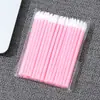 Pincel para Labios Hueco de Mango Largo, Pincel para Labial de Terciopelo, Set de 50 Piezas de Pinceles, Pincel para Sombras de Ojos y Brillo de Labios, Herramientas de Belleza, Pinceles de Maquillaje