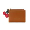 Colgante de Cereza~Serie Miu Cartera Xiaohongshu Versión Coreana Cartera para Mujer con Múltiples Ranuras para Tarjetas y Capacidad Cartera Lista para Usar