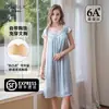 Bata de Noche de Seda Francesa con Copas para Mujer, 100% Seda de Morera, Nuevo Estilo de Exportación 2026, Vestido de Princesa Muñeca Talla Grande