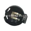 Suporte de bateria CR2450 BS-2450-1 3V plugue direto suporte de bateria tipo moeda caixa de bateria 2450 fivela de bateria