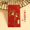 Marcador de Metal Calado con Doce Diseños Florales, Regalo Navideño, Marcador de Lectura para Estudiantes, Clip para Páginas, Premio Infantil, Dropshipping