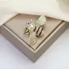 Broche Novo de Alta Qualidade Transfronteiriço Laço Inseto Flor Feminino Anti-Exposição Fixador de Roupa Versátil Corsage