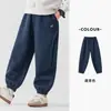 Pantalones deportivos Duoduo para niño anti-pilling, colección primavera y otoño 2026, pantalones deportivos nuevos de otoño para niños y preadolescentes, pantalones de moda