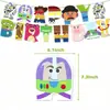 Promoção Quente Decoração de Festa de Aniversário Toy Story Bandeirola Puxar Toy Story Balão de Látex Topper de Bolo Festa