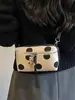 Bolso Nuevo de Lunares 2026 para Mujer, Bolso Cuadrado Pequeño Estilo Francés, Bolso Cruzado Único Estilo Coreano, Bolso de Moda de Nicho para Viajes