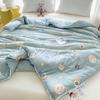 Manta Tricotada de Soja Desenho Animado Classe A Manta de Inverno Manta de Primavera e Outono Manta de Verão Ar Condicionado Atacado Segunda Geração Flor Infantil Quebrar