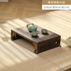 Mesa Pequena de Madeira Maciça para Janela Saliente para Quarto, Mesa de Chá para Uso Doméstico, Mesa Kang, Mesa de Chá Tatami, Mesa Baixa de Chão Estilo Japonês