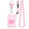 El Lanyard Más Vendido de Amazon con Hebilla Retráctil de Fácil Extracción para Insignia de Trabajo, Soporte para Tarjeta de Campus Bow Doble Cara UV, Soporte para Insignia al por Mayor