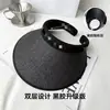 Sombrero de Protección Solar para Hombre, Sombrero de Sol de Borde Ancho de Seda Helada para Exteriores, Sombrero de Borde Ancho con Protección Solar Anti-UV