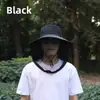 Gorra de Pesca Plegable Unisex para Exteriores con Malla Anti-Mosquitos, Tela Transpirable, Protección Solar UPF50+ para Senderismo y Camping