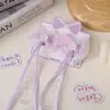 Grampo de Cabelo com Laço de Fita Estilo Fada para Crianças, Acessório de Cabelo Trançado Estilo Chinês para Bebês, Presilha de Cabelo/Ornamento de Cabelo Estilo Antigo Hanfu para Meninas