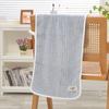 Toalha de Fleece Coral Dupla Face Catiônica para Lavar o Rosto, Secar o Cabelo, Banho, Absorção de Água, Antibacteriana 5A, Atacado, Exportação Rápida Europeia