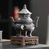 Fornalha de Alquimia Taishang Laojun Placa Bagua Tai Chi Zen Incensário Aroma de Incenso para Casa Interior Incensário de Cerâmica Ornamento Criativo