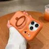 Acabamento Fosco Amigo da Pele Adequado para Óculos Estilosos Apple 17 Capa para Celular iPhone 16 Pro Max 15 Suporte Magnético Anti-Queda