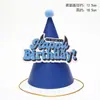 Envío Gratis Empaque Individual Sombrero de Cumpleaños Sombrero de Fiesta Sombrero Puntiagudo Sombrero de Fiesta para Bebés y Niños Sombrero para Pastel