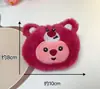Perro de Peluche Dibujo Animado Pudding Perro Disfrazado Cabeza de Castor Accesorios DIY Bolsa Ropa Joyería Accesorios
