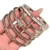 Pulseira Completa de Aço Titânio, Moderna e Versátil, Luxo Leve, Acessório de Bracelete Totalmente Cravejado de Diamantes de Alta Qualidade, Venda Direta da Fábrica, Sensação de Prata Pura