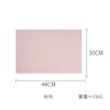 High-end duas cores de couro Placemat Household Triangle Oval impermeável à prova de óleo Heat Insulation Mat Bowl Mat Coaster Placemat Placemat