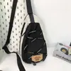 Bolso de Pecho Alemán para Hombres y Mujeres, Bolso Cruzado Deportivo Minimalista Estilo Ins, Bolso de Cintura Casual Estilo Japonés, Bolso Cruzado para Hombres