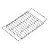 Estante escurridor para fregadero de acero inoxidable, estante de almacenamiento retráctil para cocina, cesta escurridora multifuncional para fregadero, portavasos escurridor