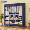 Armario simple transfronterizo zapatero no tejido combinación en caliente traje suit habitación de alquiler dormitorio almacenamiento ensamblaje armario venta al por mayor