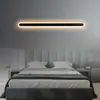 Lámpara de pared larga para mesita de noche de celebridad de internet transfronteriza para escaleras, vestíbulo, pasillo, pared de fondo de TV y enchufe para juegos