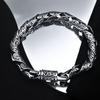 Joias de Prata S925 Pulseira de Prata Tailandesa Retrô Ornamentos de Pulso Populares Europeus e Americanos Personalidade Exagerada Padrão de Grama Tang Pulseira Masculina da Moda